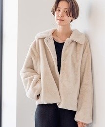 LEPSIM | ネック2WAYファーコート 183987(その他アウター)