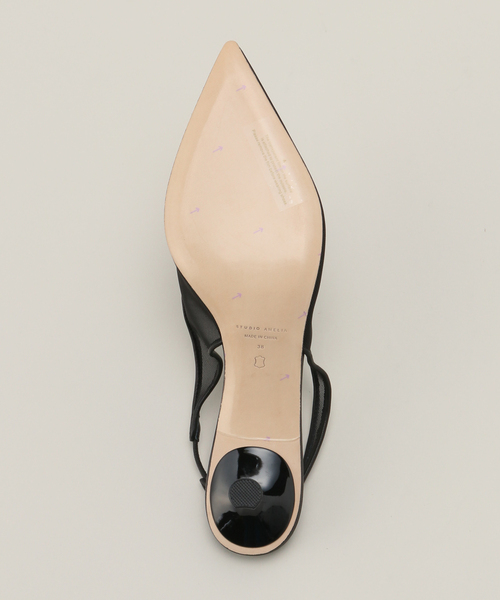 AP STUDIO（エーピーストゥディオ）の「【STUDIO AMELIA/スタジオアメリア】5cm heel mesh Backstrap pumps（パンプス・レディース・ブラック・39/35/37）」の12枚目の写真