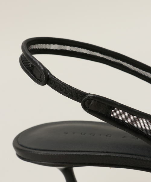 AP STUDIO（エーピーストゥディオ）の「【STUDIO AMELIA/スタジオアメリア】5cm heel mesh Backstrap pumps（パンプス・レディース・ブラック・39/35/37）」の13枚目の写真