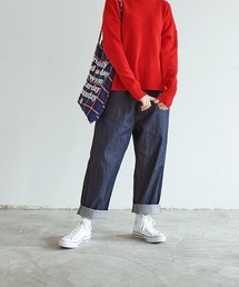 NARU FACTORY | 8ozムラデニムコージーパンツ(デニムパンツ)