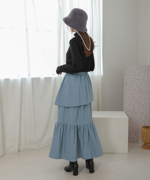 Bab（バブ）の「チェーン付きアンゴラライクバケットハット（ハット・レディース・グレー/オフホワイト・ONESIZE）」の16枚目の写真