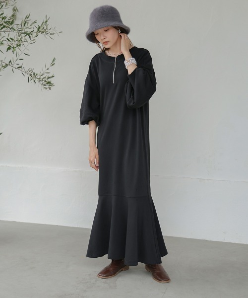 Bab（バブ）の「チェーン付きアンゴラライクバケットハット（ハット・レディース・グレー/オフホワイト・ONESIZE）」の17枚目の写真