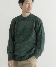 モールモックネックプルオーバーニット