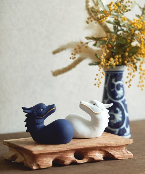 岩座 IWAKURA（イワクラ）の「【岩座】お浄め辰みくじ（フィギュア・レディース・インディゴブルー/ホワイト・FREE）」の8枚目の写真