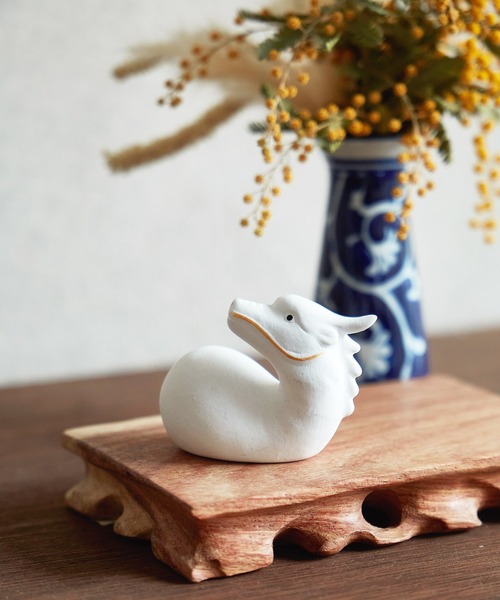 岩座 IWAKURA（イワクラ）の「【岩座】お浄め辰みくじ（フィギュア・レディース・インディゴブルー/ホワイト・FREE）」の4枚目の写真