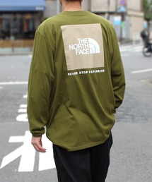【THE NORTH FACE】ノースフェイス Men's L/S Box NSE Tee ロングスリーブ Tシャツ NF0A811N