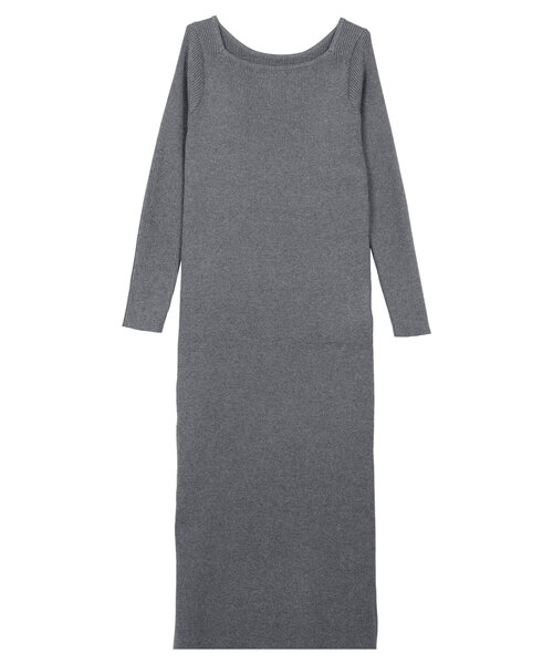 セール】[ 岡部あゆみさんコラボ ] 選べるネックとタイプ リブニット