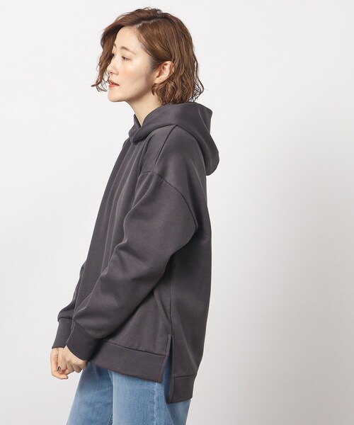 grove（グローブ）の「◆裏起毛ダンボールフーディ（パーカー・レディース・ブラウン系/チャコールグレー/ナチュラル・01/02/03/04/05）」の18枚目の写真