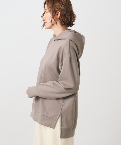 grove（グローブ）の「◆裏起毛ダンボールフーディ（パーカー・レディース・ブラウン系/チャコールグレー/ナチュラル・01/02/03/04/05）」の13枚目の写真