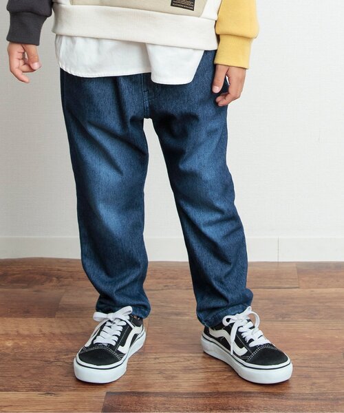 BREEZE（ブリーズ）の「あったかのびのびストレッチパンツ（その他パンツ・キッズ・ワインレッド/カーキ/ベージュ/チャコール/インディゴブルー/イエロー・120/140/90/110/80/130/100/150）」の4枚目の写真