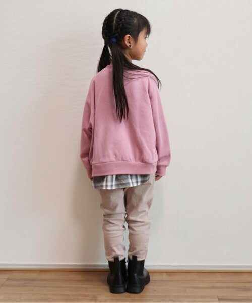 BREEZE（ブリーズ）の「あったかのびのびストレッチパンツ（その他パンツ・キッズ・ワインレッド/カーキ/ベージュ/チャコール/インディゴブルー/イエロー・120/140/90/110/80/130/100/150）」の8枚目の写真