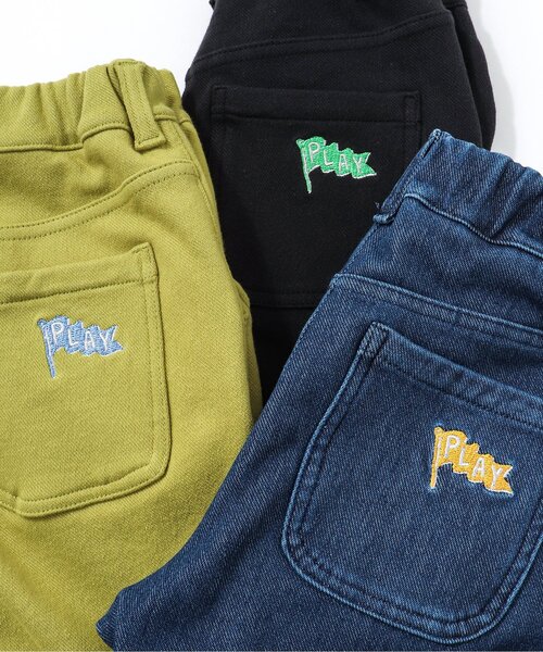 BREEZE（ブリーズ）の「あったかのびのびストレッチパンツ（その他パンツ・キッズ・ワインレッド/カーキ/ベージュ/チャコール/インディゴブルー/イエロー・120/140/90/110/80/130/100/150）」の12枚目の写真