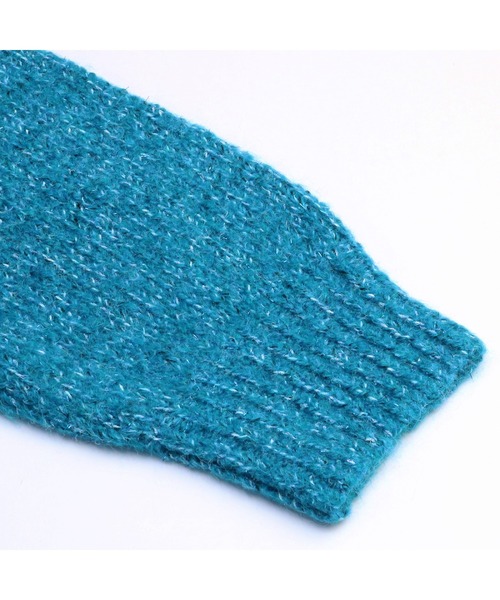 Pitta Re:)（ピッタリ）の「ニット ラメファンシープルオーバーニット（ニット/セーター・レディース・ターコイズブルー/オリーブ・L/M）」の14枚目の写真