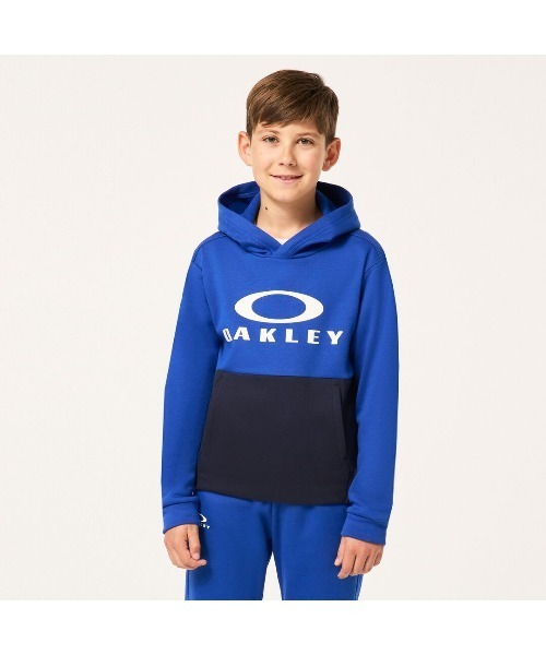 OAKLEY(オークリー)の「【現品限り】オークリー ENHANCE WARM FLEECE HOODIE YTR 6.0 フリース/フーディー・パーカー/YOUTH キッズ・ユース/OAKLEY(パーカー・キッズ・ブラック/グレー/ブルー/ホワイト/ライラック・L/M/S/XXS/XS)」の4枚目の写真