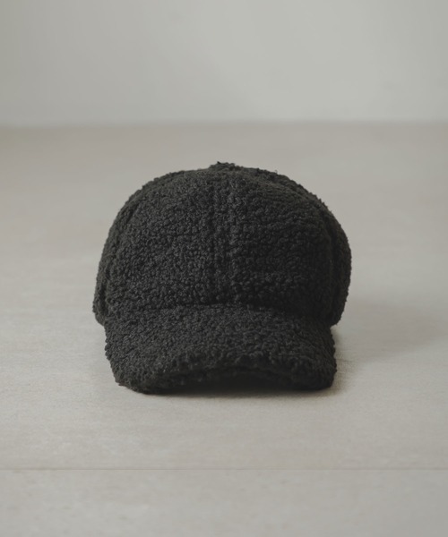 rectangle（レクタングル）の「ボアキャップ（キャップ・レディース・モカ/ブラック/ベージュ・FREE）」の16枚目の写真