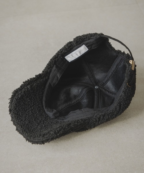 rectangle（レクタングル）の「ボアキャップ（キャップ・レディース・モカ/ブラック/ベージュ・FREE）」の20枚目の写真