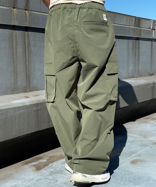 ELEMENT/エレメント カーゴパンツ ルーズシルエット 中薄生地 ドローコード BE021-709