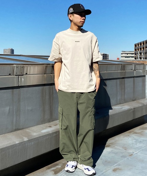 ELEMENT/エレメント カーゴパンツ ルーズシルエット 中薄生地 ドローコード BE021-709