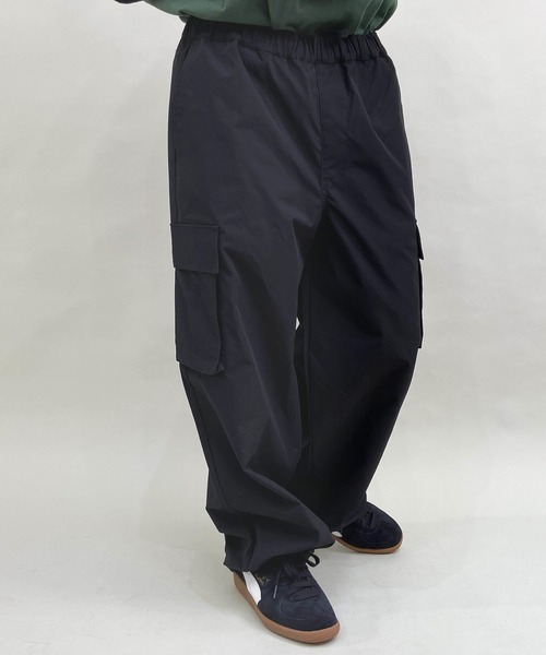 ELEMENT/エレメント カーゴパンツ ルーズシルエット 中薄生地 ドローコード BE021-709