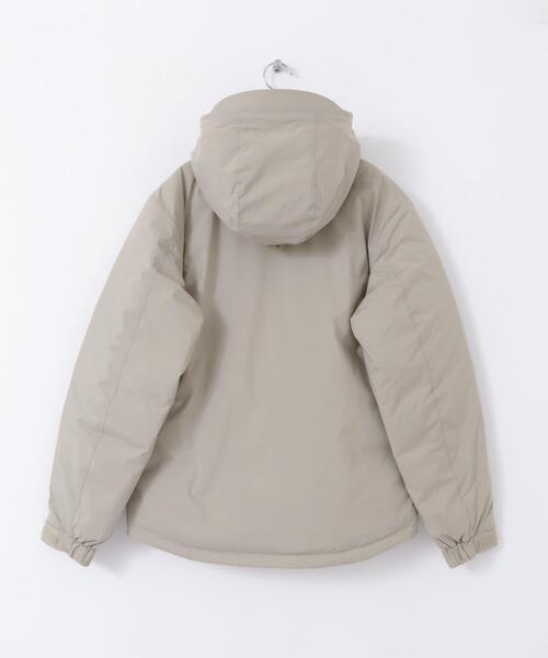 ITEMS URBANRESEARCH（アイテムズ アーバンリサーチ）の「ダウンパーカー 600FP（ダウンジャケット/コート・メンズ・ベージュ/ブラック・MEDIUM/LARGE）」の3枚目の写真