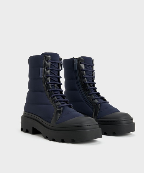 【セール】ナイロン パッフィーリジッドソールブーツ(ブーツ)|CHARLES & KEITH(チャールズ & キース) 【セール】ナイロン パッフィーリジッドソールブーツ(ブーツ)|CHARLES & KEITH(チャールズ & キース)