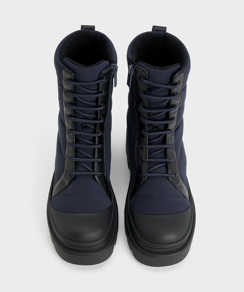 【セール】ナイロン パッフィーリジッドソールブーツ(ブーツ)|CHARLES & KEITH(チャールズ & キース) 【セール】ナイロン パッフィーリジッドソールブーツ(ブーツ)|CHARLES & KEITH(チャールズ & キース)