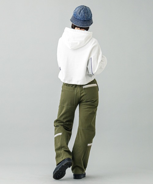 X-girl（エックスガール）の「FLIGHT PANTS（その他パンツ・レディース・グレー/オリーブ/ブラック・S/M）」の22枚目の写真