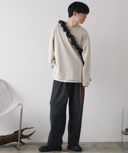 セール】VINTAGE STRAIGHT HEAVY OZ DENIM（デニムパンツ）｜WYM