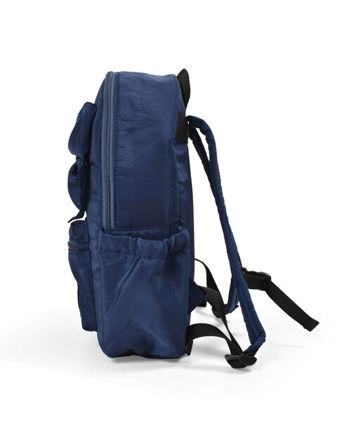 BeBe（ベベ）の「ビッグリボンリュック（バックパック/リュック・キッズ・ピンク/ネイビー・M/S）」の4枚目の写真