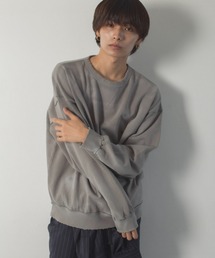 Camphor wood（カンファーウッド）の「damage fade processing cw logo sweat / ダメージフェード加工スウェット（スウェット）」