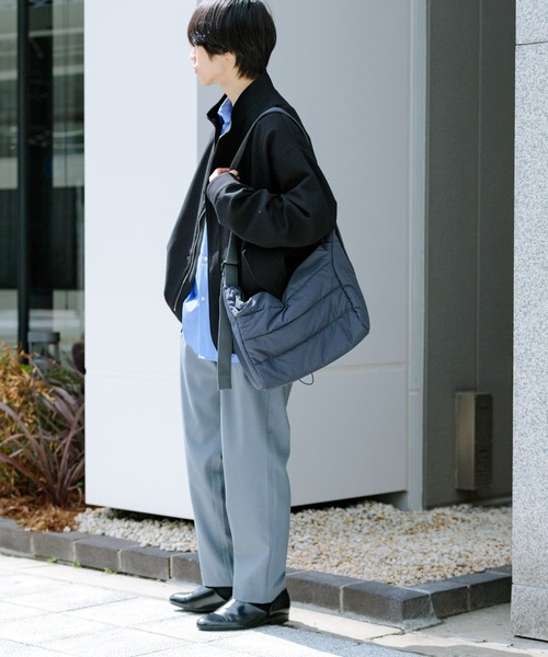 SENSE OF PLACE by URBAN RESEARCH（センスオブプレイスバイアーバンリサーチ）の「ショートモッズコート（モッズコート・メンズ・ブラック/ブルー・LARGE/MEDIUM）」の9枚目の写真