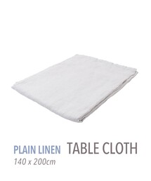 TOMORROWLAND HOME（トゥモローランドホーム）の「プレーンリネン テーブルクロス（140cm X 200cm）（ランチョンマット/テーブルウェア）」