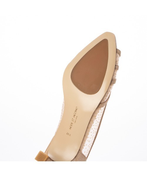 Mode et Jacomo（モードエジャコモ）の「チュールオープントゥパンプス（パンプス・レディース・ゴールド/ブラック/ラベンダー・23cm/24.5cm/24cm/23.5cm/22.5cm）」の13枚目の写真