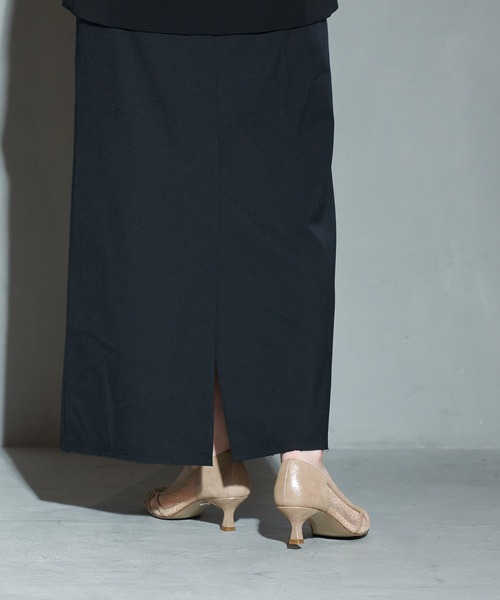 Mode et Jacomo（モードエジャコモ）の「チュールオープントゥパンプス（パンプス・レディース・ゴールド/ブラック/ラベンダー・23cm/24.5cm/24cm/23.5cm/22.5cm）」の21枚目の写真