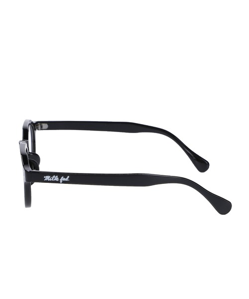 MILKFED.（ミルクフェド）の「ICING LOGO DAILY GLASSES（メガネ・レディース・ブラウン/ブラック・ONE SIZE）」の7枚目の写真