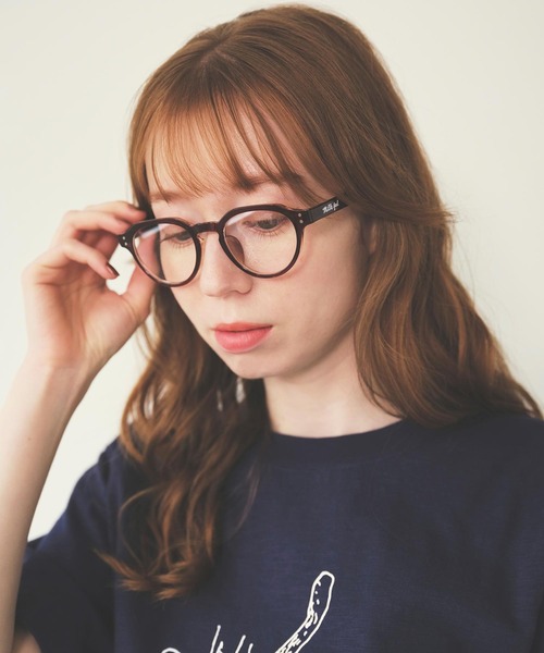 MILKFED.（ミルクフェド）の「ICING LOGO DAILY GLASSES（メガネ・レディース・ブラウン/ブラック・ONE SIZE）」の15枚目の写真
