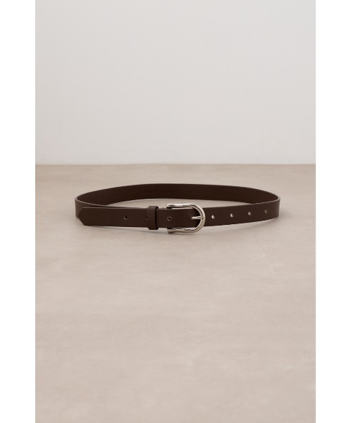 AZUL by moussy（アズールバイマウジー）の「フェイクレザープレーンベルト（ベルト・レディース・ブラック/ブラウン・FREE）」の11枚目の写真
