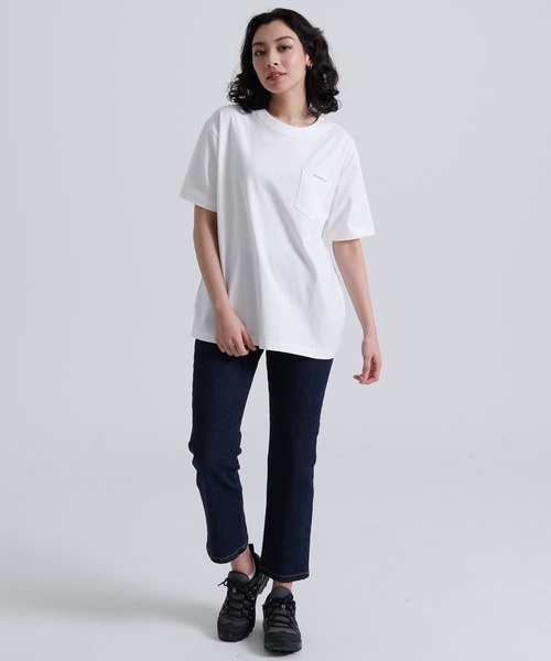 Eddie Bauer(エディーバウアー)の「ロゴ刺繍 ポケット 半袖 Tシャツ(Tシャツ/カットソー・メンズ・ホワイト/ネイビー/ベージュ/ブラック/エメラルドブルー・M/S/XL/L/XXL/XS)」の20枚目の写真