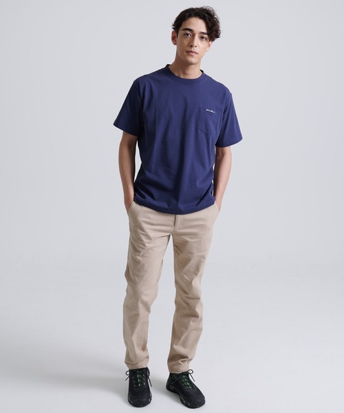 Eddie Bauer - 90s USA製 エディーバウアー ポケ付き 長袖