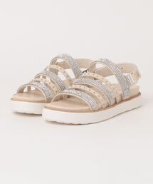 tsumori chisato WALK | マルチストラップフットベッドサンダル(サンダル)