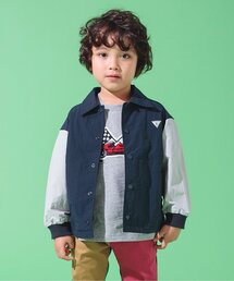 バックロゴコーチジャケット