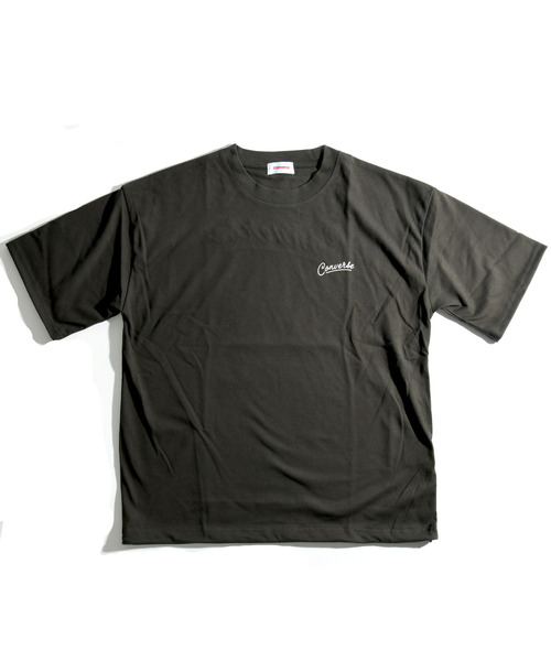 【セール】【neos】CONVERSE コンバース ルーズシルエット ロゴ刺繍 発泡プリント ドローコード ハーフスリーブ Tシャツ（Tシャツ/カットソー）｜CONVERSE（コンバース）