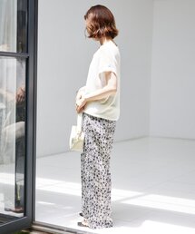 SLOBE IENA（スローブイエナ）の「リネン混フレンチスリーブニット