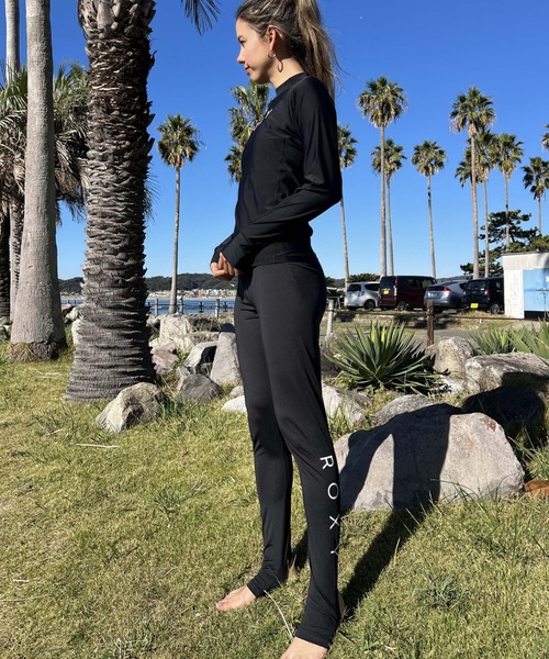 ROXY（ロキシー）の「DIVING DEEP/ロキシートレンカタイプラッシュガードレギンス・スパッツ（ラッシュガード・レディース・ホワイト/ブラック系その他2/ブラック/ブラック系その他/ブラック系その他3・SMALL/MEDIUM/LARGE）」の7枚目の写真