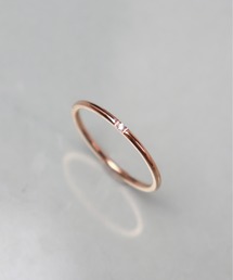 ieLS（イエルズ）の「金属アレルギー対応「ieLS」ステンレス　1ｍｍ CZリング（リング）」