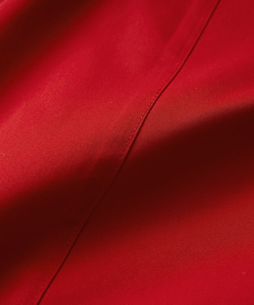 ADAM ET ROPE'（アダムエロペ）の「【WEB限定】Vネックギャザーワンピース（ジャンパースカート・レディース・ブラック/レッド/チャコールグレー・FREE）」の7枚目の写真