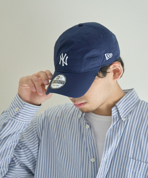 NEW ERA（ニューエラ）の「【NEWERA】キャップ（キャップ・メンズ・ホワイト/ネイビー・ONE SIZE）」の5枚目の写真