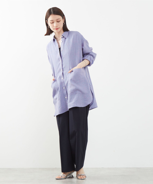 SOFFITTO(ソフィット)の「ビックシルエットシャツ(シャツ/ブラウス・レディース・イエロー系その他/ブルー系その他/チェック・FREE)」の20枚目の写真