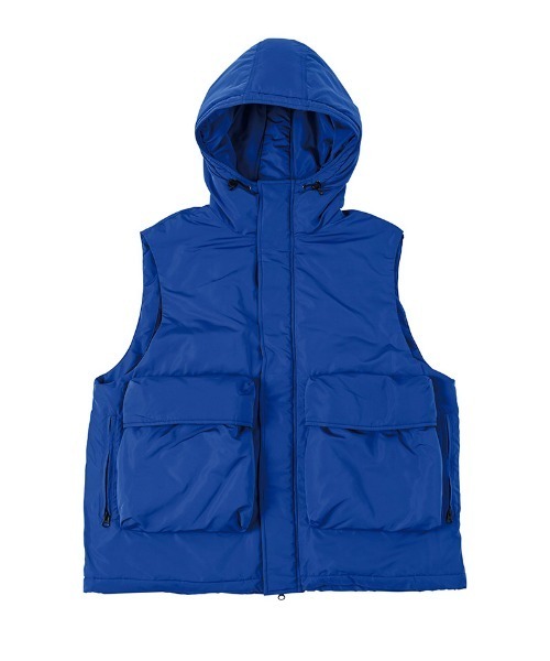 Kelen（ケレン）の「mcg3464-HYATT PUFF VEST ビッグポケットパフ