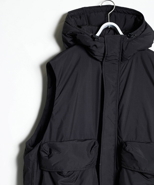 Kelen（ケレン）の「mcg3464-HYATT PUFF VEST ビッグポケットパフ